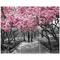 Designart Photographic Floral Cherry Blossoms Landscapes On Wrapped Canvas Set
